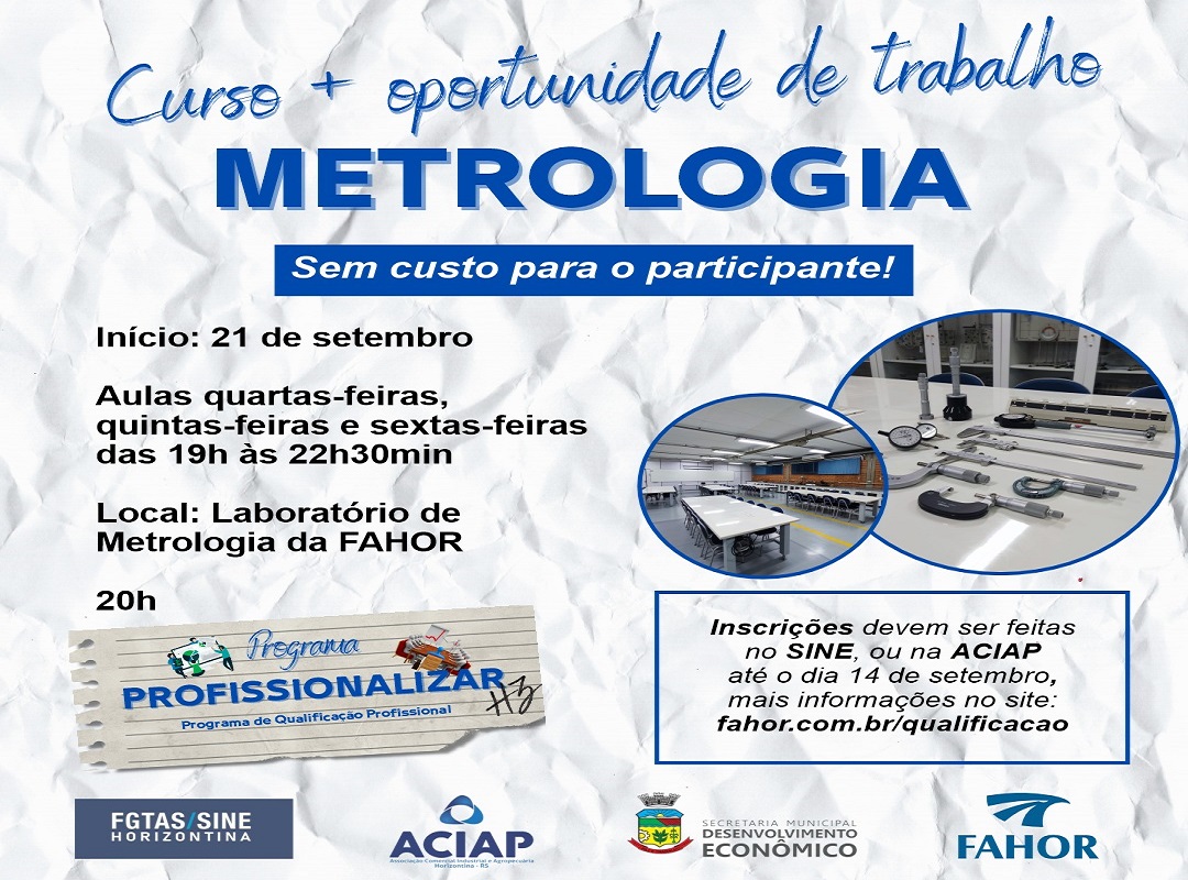 Curso Gratuito de Metrologia